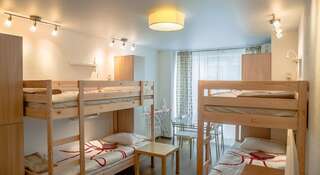 Хостел Стокгольм Уфа Спальное место на двухъярусной кровати в общем номере для женщин-3