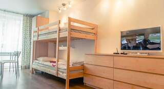 Хостел Стокгольм Уфа Спальное место на двухъярусной кровати в общем номере для мужчин-1
